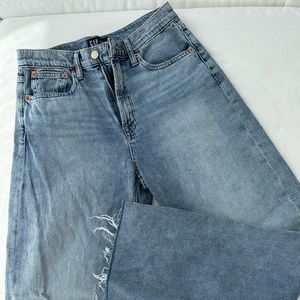 Gap High-Rise Wide Leg Jeans
